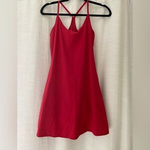 Outdoor voices exercise dress small red